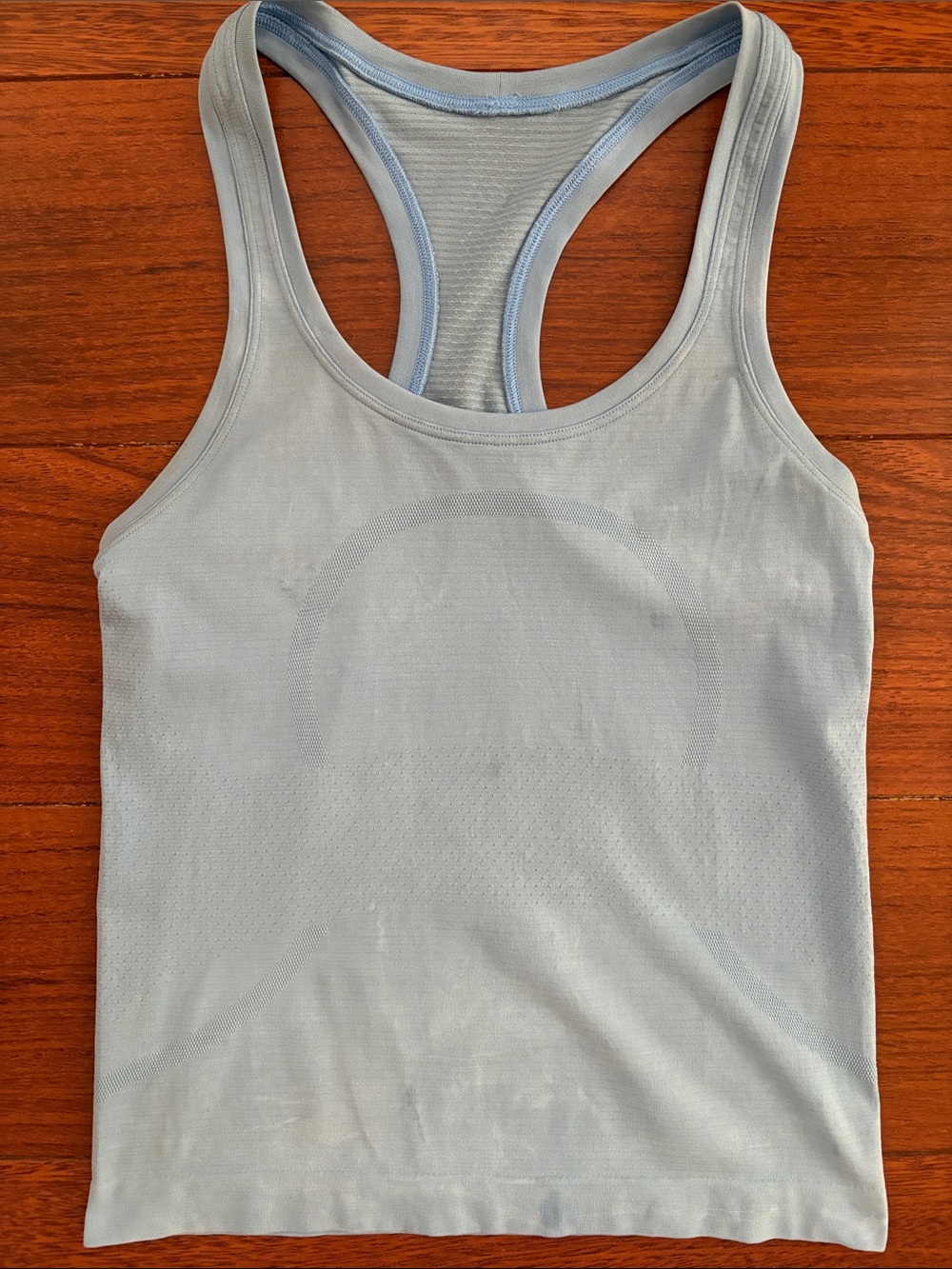 lululemon athletica Light Blue Racerback Tank